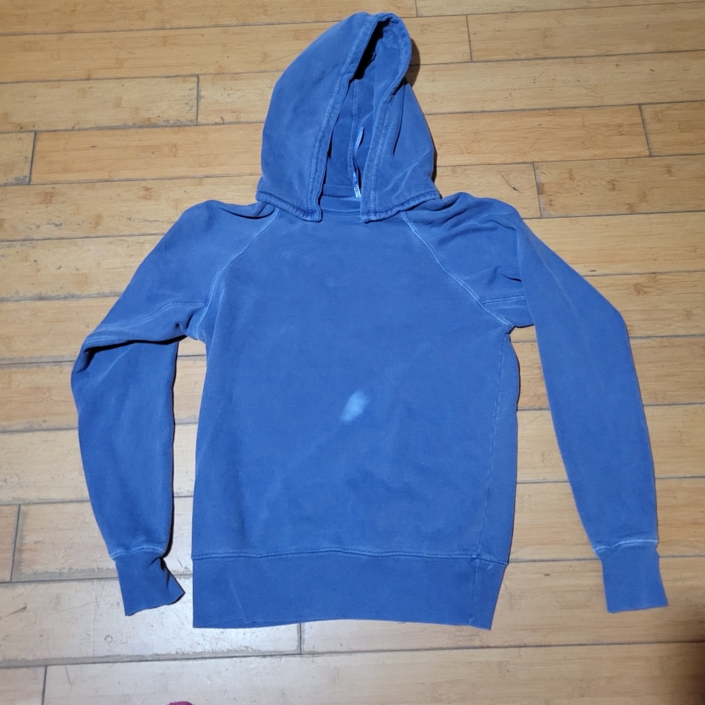 Vtg Rxmance Blue Faded Hoodie Made in USA Women's XS